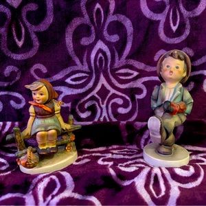 Introducing the Hummel Goebel resting figurine & Hummel Globe Trotter figurine.